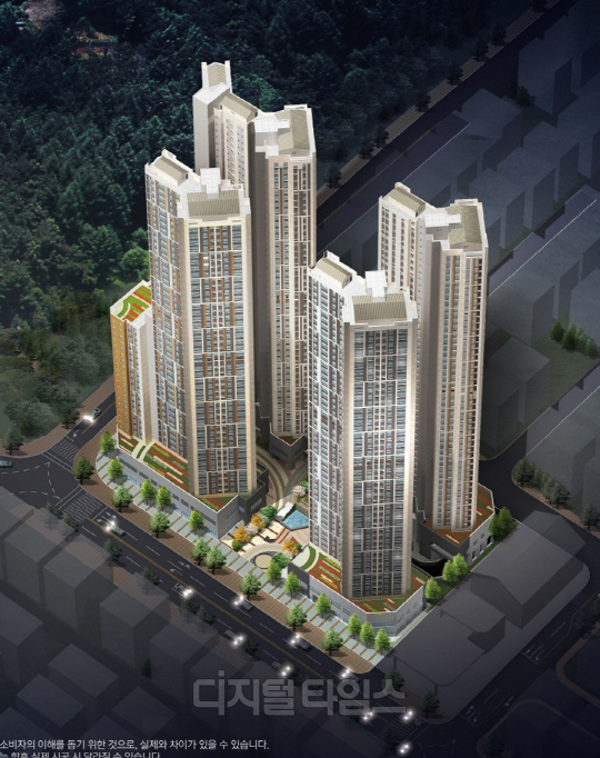 e편한세상 상록 조감도. <대림산업 제공>